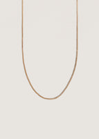 alt="Petite Capri Curb Chain Necklace"