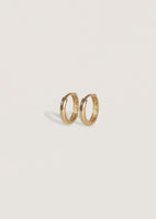 alt="Petite Hoop Huggie Earrings"