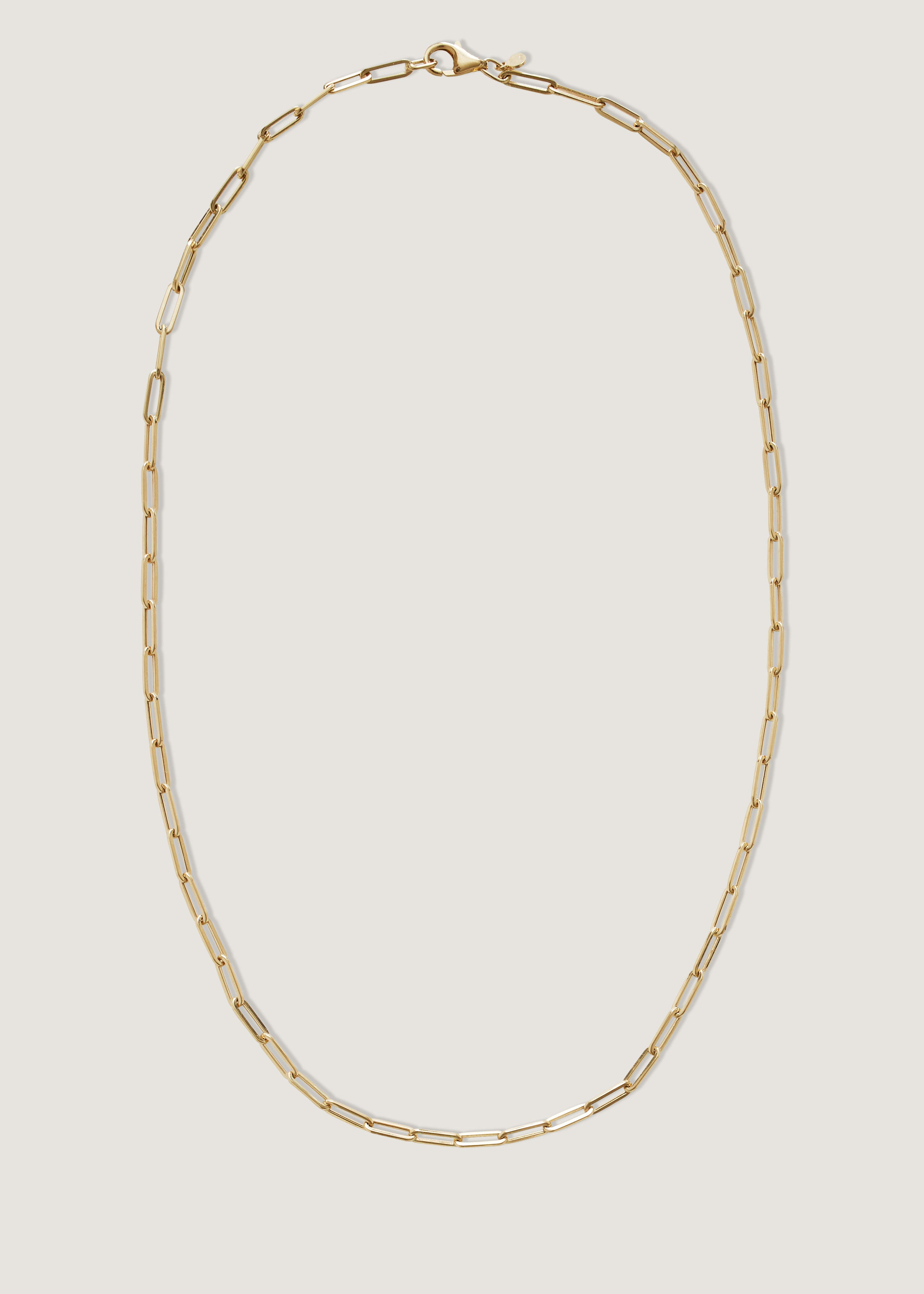 20 Maayan Paperclip Chain Necklace