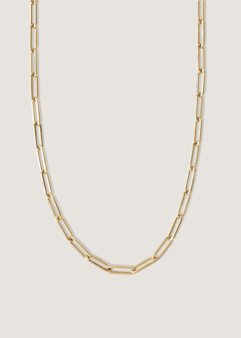 Baroque Pearl Drop Necklace 14K Gold - Kinn Petite Rope Chain / 20