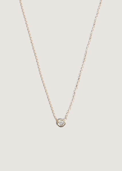Round Diamond Necklace - Kinn 18